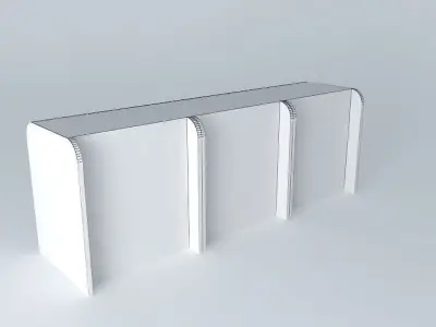 Outdoor boxes type 1 Statoil Fuel Retail Riga Latvia Free 3D model