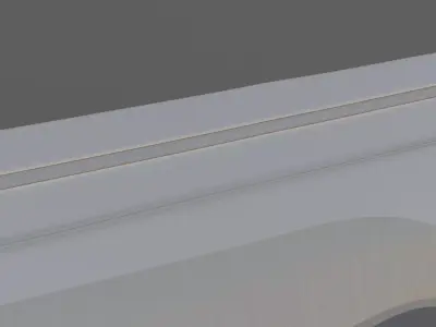 Tactical knife for tactic games and to the 3D printing 3D model