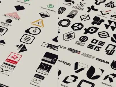 Cyberpunk Decals Vol-01 Texture