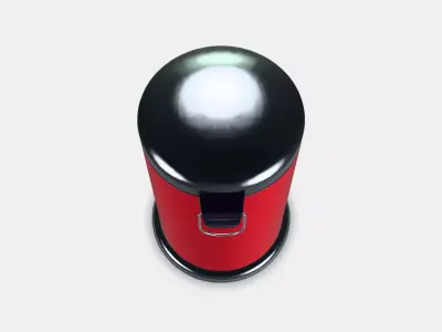 MJOSA pedal bin 3D model