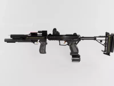 FREE Pistol Modifications With Pistol Free 3D model