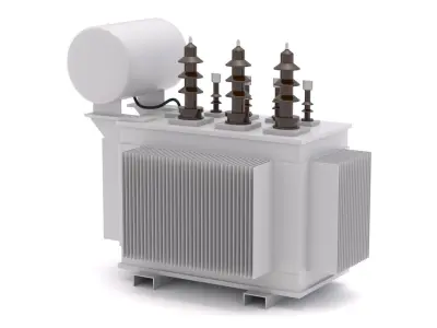 Electric Transformer 3D model