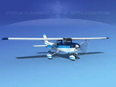 Cessna C152 Aerobat V04 3D model