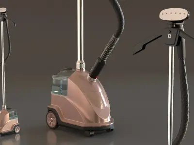 Standing Steamer for Clothes 3D model