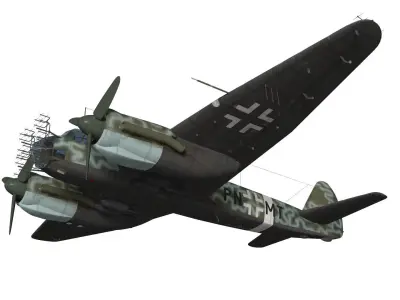 Junkers Ju 88 A-6 3D model