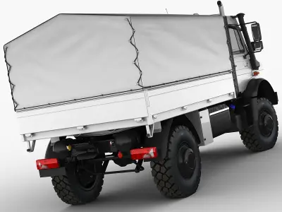 Mercedes Unimog U4023 - U5023 3D model
