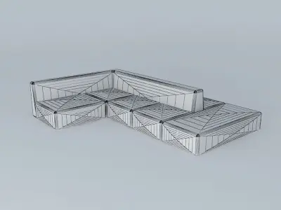 Double Sided Sectional 3D model