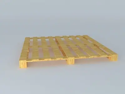 Palette pallet Free 3D model