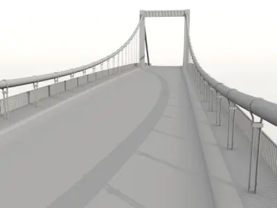 Elizabeth Bridge 3D model