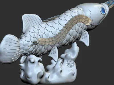 FIsh every year 3D model