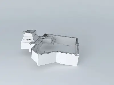 Kazarma Fortress 3D model