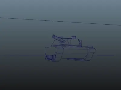 M1A1 Abrams Free 3D model