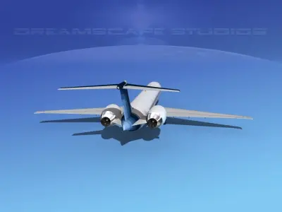 McDonnell Douglas MD-90 Corporate 1 3D model