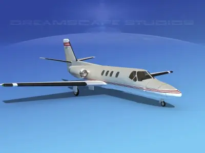 Cessna 500 Citation I V12 3D model