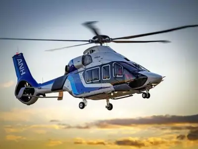 airbus h160 helicopter 3D model