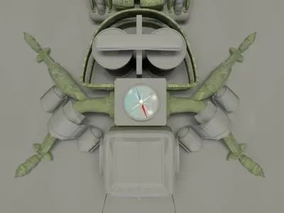 Insect Bot Future Robotics 3D model