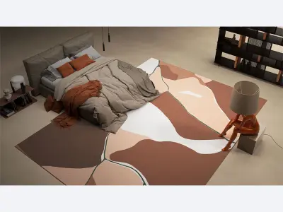 Carpet Birds Eye View Free 3D model