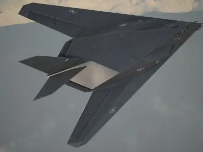 Lockheed F-117A Nighthawk 3D model