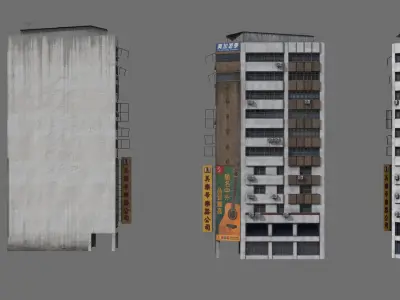 Xingqiao commercial building 3D model