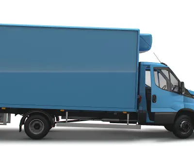 Iveco Dayli Refrigerated HQ Interior 2021 3D model