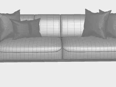 sofa furniture 3D model buy