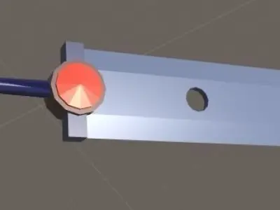 BA Sword Collection Low-poly 3D model