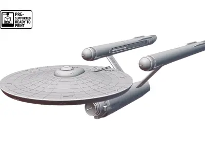 USS Enterprise NCC 1701 3D print model