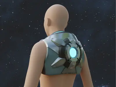 Si Fi Juno Space Ranger Body Suit Overwatch 2 3D print model