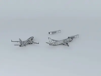 Boeing 737-800 3MB Jetway Free 3D model