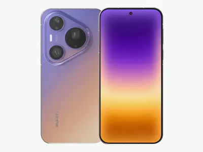 Huawei Pura 90 Pro Max All Colors 3D model