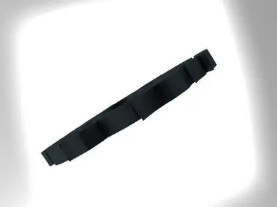 Pisces 3D zodiac symbol with two fish in middle Free 3D print model