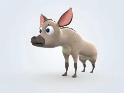 Hyena 3D model