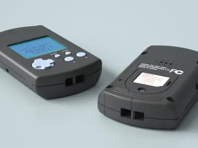 Portable Game Memory Unit 3D model