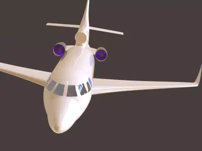 Dassault Falcon 3D print model