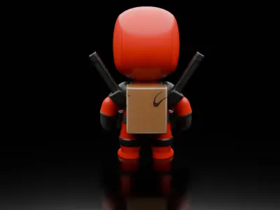 Crimson Crusader 3D print model
