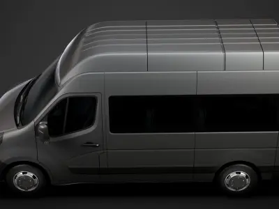 Opel Movano L2H3 Minibus 2020 3D model