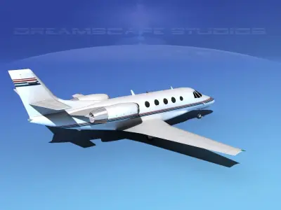 Cessna C560XL Citation V08 3D model