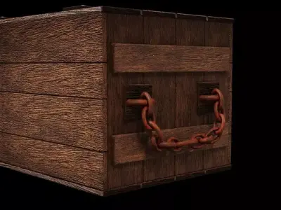 High-Quality Game Prop 3D model