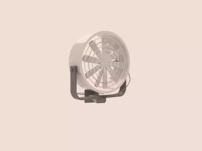 mist fan 3D model