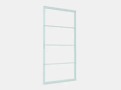 SKYTTA Sliding door frame 2 Low-poly 3D model