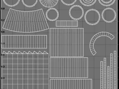 Military cannon Vintage Free low-poly 3D model