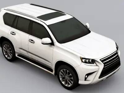 Car SUV Vehicle Automobile Drive RoadTrip OffRoad FourWheel 3D model