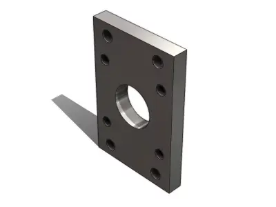 Flange Airtac FA 80 3D model