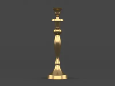 Candle Holder Free 3D model
