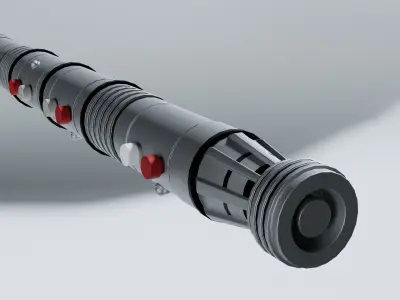 Darth Maul Lightsaber 3D model