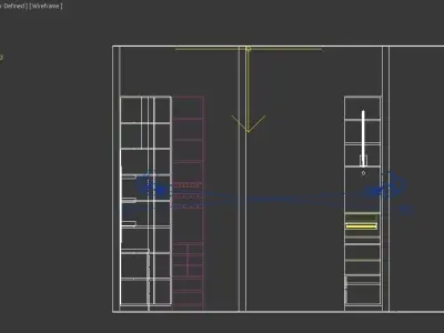 dressing room Free 3D model