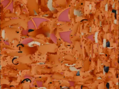 Cute Chibi Orange Baby Dragon 3D Model Low-poly 3D model