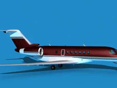 Cessna Citation C700 Longitude V01 3D model