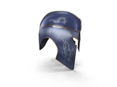 Knight Helmet Free 3D model