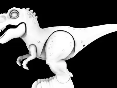 DINO TOY 3D MODEL Low-poly 3D model